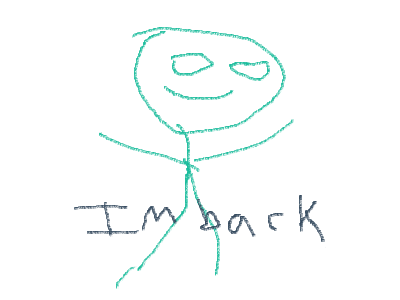 im back