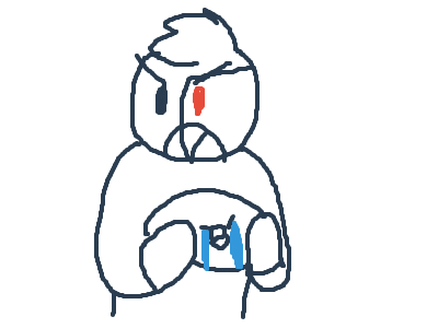 Krillin! stop bullying Lil' Blob!