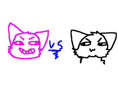 Pink vs. chibi