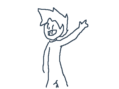 Wave animation but the artstyle changes every fram