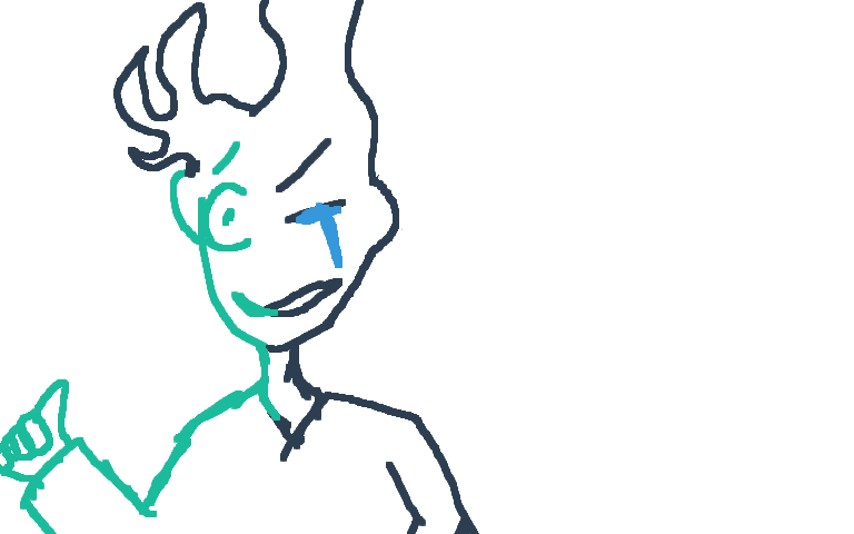 SAY GOOdbye wait why is he not getting hurt