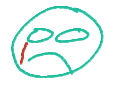 I just shot myself under the eye with a box