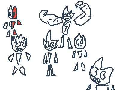 I love the way people draw me