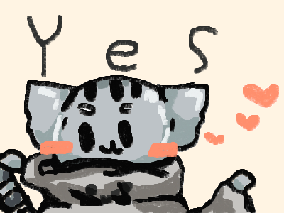 StarryNight as Pusheen 'cause i ran outta ideas