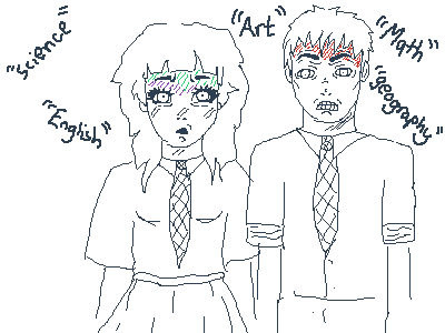 Me and gng when classes <\3