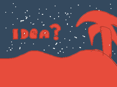 any ideas for a drawing or animation?