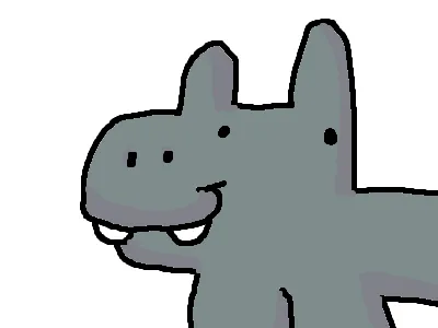 ugly hippo