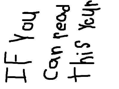 can you read this?