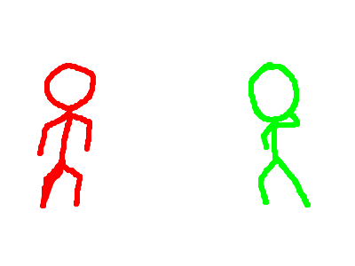 RED vs GREEN