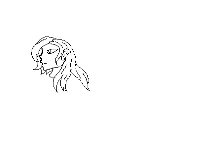i tried drawing someone T-T