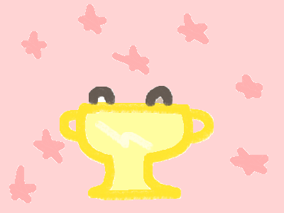 There a tiny trophy ü