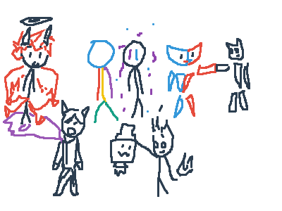 new version oc squad / stickmen gods