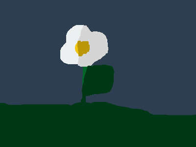 i try to animating a flower