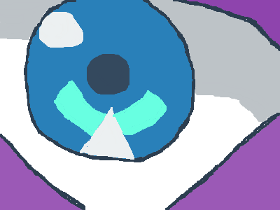 Drawing Star Platinum´s EYE