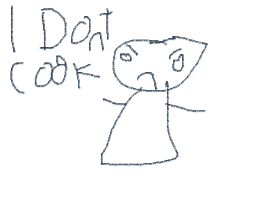 I don’t cook meamm pase to read