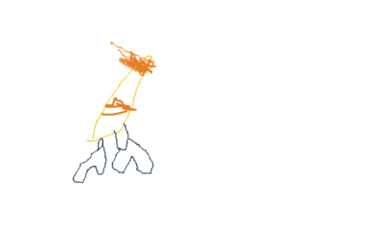 banana + high heels + beanhat =