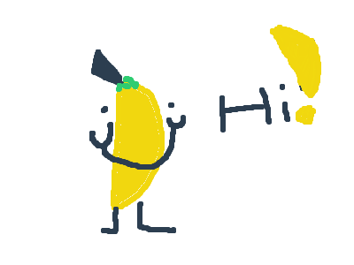the banana;]