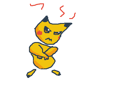 IM NOT A PIKACHU D:<