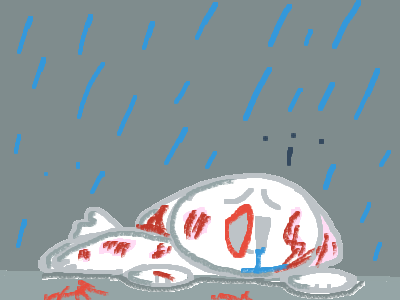 This poor bean got a test ;(