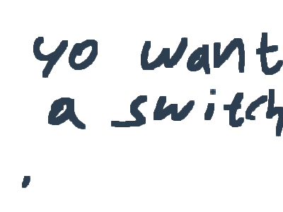 my dad to my brother a month ago