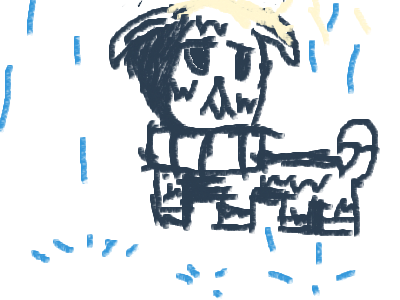 Me if I was a cat in the rain :c