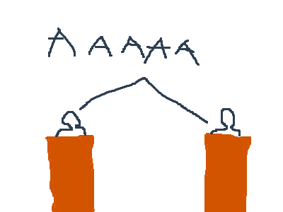 presidential debate be like