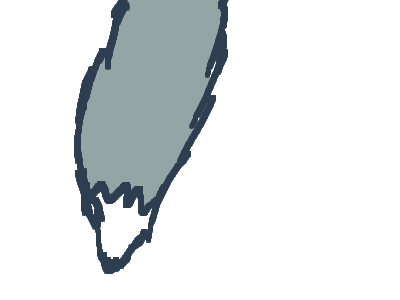 the tail was hard to do