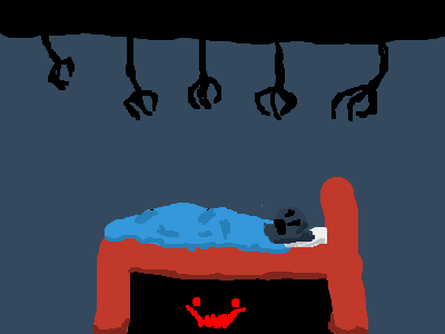 it lurks, it watches, it follows