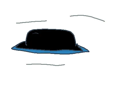 Syth hat  throw animation, his hat is a blade