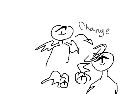 i change mine too while i was gone