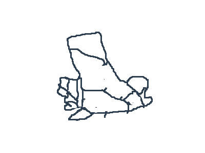 Map of Anglo Saxon England and Breton Wales