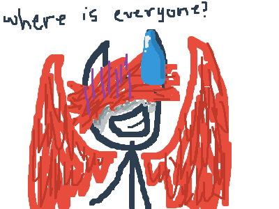 Where is everyone? The war is today!