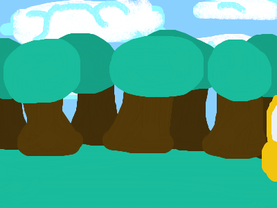 Yellow's speeding around you