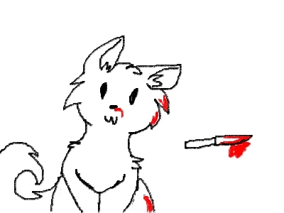 Help there's a serial killer outside!