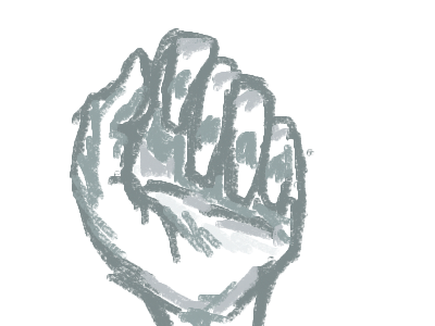 Realistic hand opening