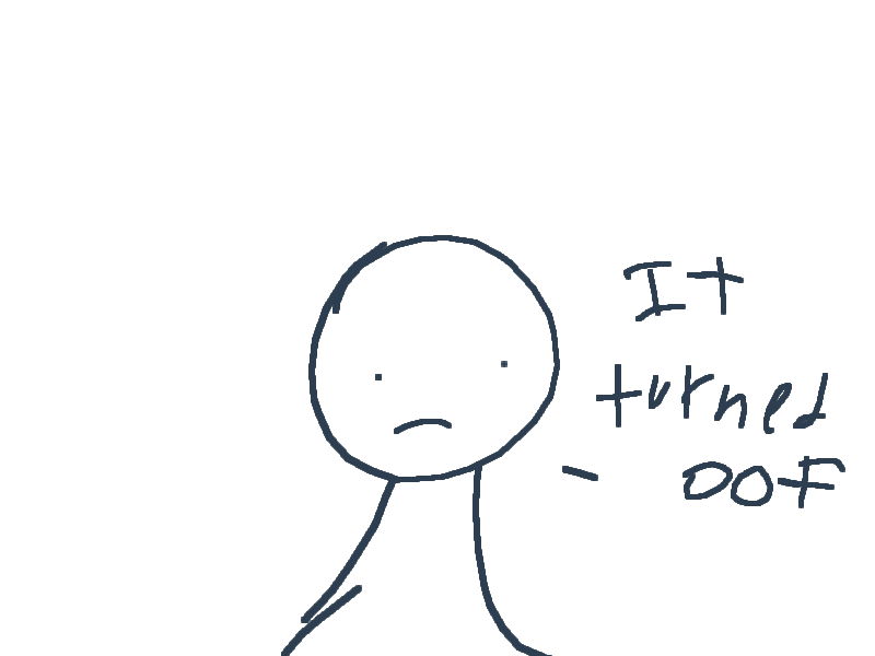 The elatricty is goone