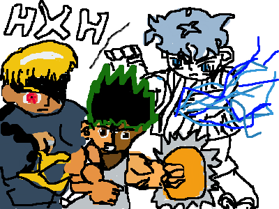 HXH Gon,Killua,Kurapika