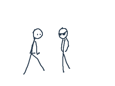 Cool guy vs random dude REMASTERED