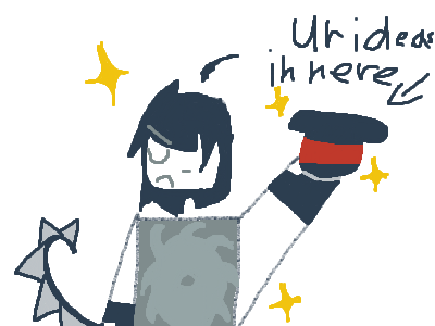  GIVE ME FORSAKEN IDEAS, IM BORED!