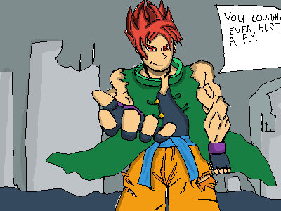 Future Goten concept art