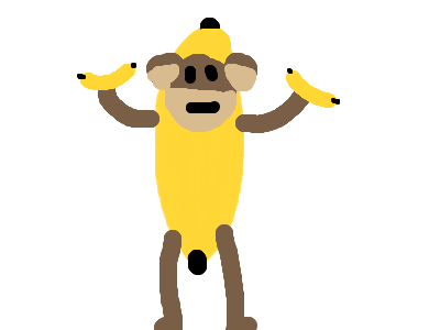 Banana monkey