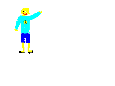 Waving man
