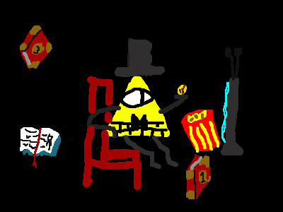 Bill watches a movie