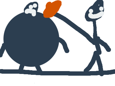 Slapping big bungus with something