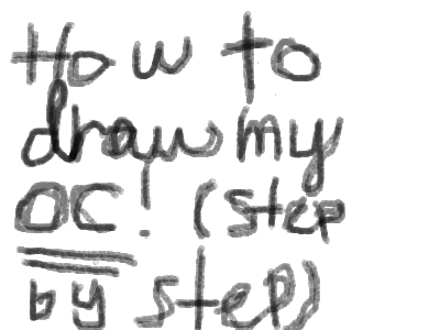 My OC! (Tutorial)