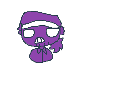 purple man