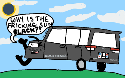 WHY IS THE FRICKING SUN BLACK--