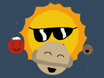 Dancing celestial bodies 