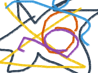 I found out how to make scribbles into IDK