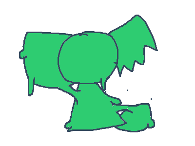 slime lil (shes backwards and flash warning)